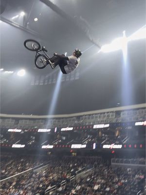 Cashroll windshield wiper to late barspin. Brady Baker cooked. 