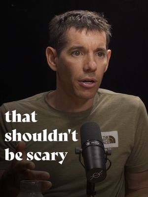 "With enough exposure to certain stimulus, you desensitize yourself to it." Can't believe Alex Honnold is going to solo a skyscraper live on Netflix soon. By the way - we've got something exciting cooking with this legend... You won't believe it so stay tuned.