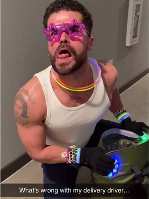 What’s wrong with my delivery guy… #rave #edm #plur #comedy #edc @getjams 