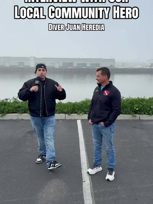 Had the pleasure of speaking with diver Juan Heredia #viral #209 #stockton 