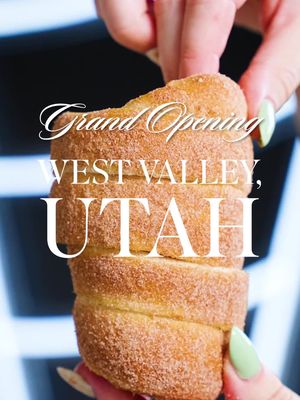 📍 WEST VALLEY CITY, UTAH 🖤✨ It’s happeningggg! Crispy Cones is officially opening in West Valley City, and we’re SO ready to meet you! Join us FRIDAY, FEBRUARY 6 for our Grand Opening and be one of the first to enjoy our fresh pastry cones filled with velvety soft serve! 🖤 Follow us on Instagram + celebrate with us at the Grand Opening for a FREE pastry cone 📍 2885 S 5600 W, West Valley City, UT 84120 ⏰ 12:00 PM – Midnight Tag your friends & we’ll see you there!✨🍦 #WestValleyCityUT #GrandOpening #CrispyCones #UtahDesserts #WestValleyEats #WestValley #Utahfoodie #utaheats