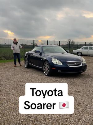 Toyota or Lexus?  This car was actually built as a Toyota Soarer and a Lexus SC430! Did you know this?  #thecarzoo #classiccars #toyota #lexus 