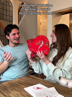 #ad Keeping Dan on his toes this Valentine’s Day. Melt the one you love this Valentine’s with @Lindt Chocolate USA #LindtLove