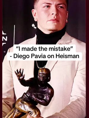 Diego Pavia addresses the mistakes he made surrounding the Heisman Ceremony and how he has learned from it Check out the full interview on Youtube and Spotify @Johnny Manziel 