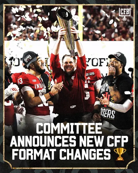 The CFP will have some changes next season 🏆 What else would you like to see changed? 👀  #cfb #CollegeFootball #football 