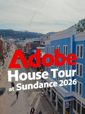 The Adobe House at #SundanceFilmFestival is our love letter to filmmaking; a multi-level creative space featuring the latest innovations from the Adobe team. If you’re in Park City, stop by for cozy swag, hands-on updates to your favorite tools, and a community of creatives and film fans.