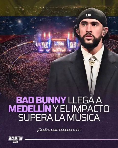 Los conciertos de #BadBunny en Medellín (23, 24 y 25 de enero) no solo han sido un fenómeno musical, también un impulso económico histórico para la ciudad. Se espera que más de 100.000 visitantes lleguen a Medellín durante estos tres días de conciertos, con una ocupación hotelera proyectada por encima del 65 % y asistencia de más de 40.000 personas por noche. Según cifras de la Alcaldía y del Sistema de Inteligencia Turística, los gastos vinculados a estos conciertos —incluyendo alojamiento, transporte, alimentación, compras y entretenimiento— podrían generar alrededor de 36 millones de dólares para la economía local, lo que equivale a más de 140 mil millones de pesos en derrama económica directa para sectores como gastronomía, comercio y servicios. Sin embargo, este boom también ha traído debates importantes: los precios de alojamientos en plataformas como Airbnb se dispararon, con denuncias de cancelaciones de reservas antiguas para reofertar a tarifas exorbitantes (con casos reportados de hasta 98 millones de pesos por varios días de hospedaje). Frente a esto, el alcalde de Medellín ha anunciado controles y mecanismos de denuncia para evitar abusos y proteger tanto a visitantes como a la reputación de la ciudad como destino turístico responsable. Y el impacto de esta gira no termina en Medellín: en cuestión de semanas, este mismo espectáculo se presentará en el escenario más grande del mundo —el Super Bowl—, consolidando aún más a Bad Bunny como uno de los artistas con mayor proyección global.