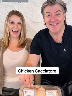 We could legit eat Chicken Cacciatore every night this year! #PCPartner Serves: 4  Prep time: 14 minutes  Cook time: 40 minutes  Special tools: saucepan  Ingredients: 4 PC Blue Menu Chicken thighs  4 PC Blue Menu Chicken legs  ½ tsp kosher salt, to taste ½ tsp black pepper, to taste 1 tablespoon PC Splendido Cold-Extracted Extra-Virgin Olive Oil  6 garlic cloves, sliced 4 shallots, split  1/4 cup PC Organic Carrots, diced 1/2 cup PC Organic Sweet Peppers, diced  1 cup red wine  2 cups PC Cacciatore Sauce  1 cup PC Blue Menu Chicken Broth ¼ cup PC Casstelvetrano green olives, pitted  3 sprigs PC Fresh Thyme  3 sprigs PC Fresh Rosemary  Method: 1. Season @President’s Choice Blue Menu Chicken with salt and pepper.  2. Sear in a large saucepan with olive oil, add veggies and sweat.  3. Deglaze with red wine, reduce by half.  4. Add PC Cacciatore Sauce and reduce. Add stock, green olives, rosemary and thyme. Cover and simmer for 35 minutes.  5. Serve sauce over bread, polenta, buttery pasta or rice.  . . . #chickencacciatore #chickenrecipe #chickenrecipes #onepanmeal 