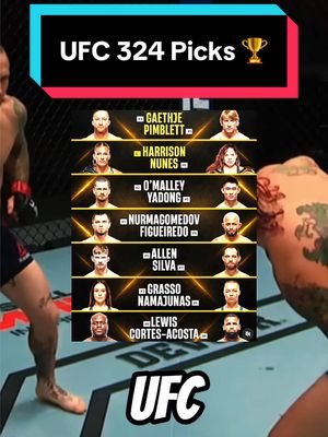 UFC 324 Picks 🏆 #UFC #ufc324  Justin Gaethje vs Paddy Pimblett Sean O’Malley vs Song Yadong UFC Picks Tonight UFC Props Tonight UFC Locks Tonight Paddy Pimblett vs Justin Gaethje