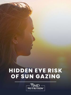 Stop looking directly at the sun! ☀️👁️ The macula is especially vulnerable to oxidative stress, even with brief exposure! Dr. Zhu explains why this common habit can take a toll over time. #1MDNutrition #eyehealth