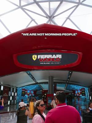 Forget your coffee, 240/h in 4.9 seconds is a better caffeine booster 🏎️✨ #FerrariWorldYasIsland #YasIsland #InAbuDhabi