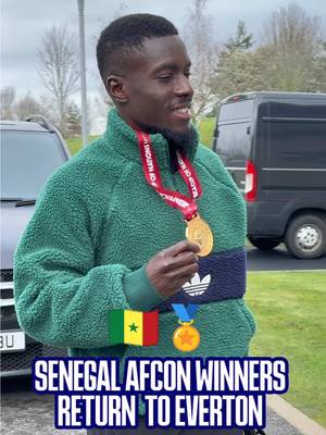 Our AFCON champions are back! 🇸🇳🏅 #afcon #senegal #afcon2025 #PremierLeague #football 