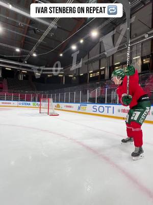 On top of the SHL Rookie Points League. All-time record in sight. Just Ivar Stenberg doing Ivar Stenberg things 😮‍💨 #SHL #IvarStenberg #BauerHockey #hockeyplayer #hockey 