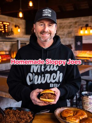 Sloppy Joes are a classic weeknight meal on a budget. This recipe is simple, quick to make, and downright delicious. And let’s face it, homemade sloppy joes are better than the canned sloppy joes. Save this recipe to add to your weeknight rotation! Ingredients * 1 lb Ground Beef (sub ground venison) * 2 T Olive Oil *  1 Medium Yellow Onion, chopped  * 1 T Tomato Paste  * 3 Clove Garlic, Minced * Meat Church Holy Cow to taste * 1 C Tomato Sauce  * 1/3 C Ketchup  * 1 T Worcestershire Sauce  * 1 T Apple Cider Vinegar  * 1 T Brown Sugar   Instructions  -Add the oil to a heavy pan over medium heat. Cook the onion until translucent. -Add in the garlic and tomato paste. Cook until fragrant which should take 2-3 minutes. -Stir in the ground meat and season with Meat Church Holy Cow. Cook until browned which will take 6 - 7 minutes.  -Reduce the heat to low. Stir in the W sauce, tomato sauce, ketchup, apple cider vinegar and brown sugar. Simmer until slightly thickened. Set aside to cool a bit.  -Toast your buns in butter or mayo and let cool. This will create a sort of barrier between the soft bun and warm sloppy Joe mixture.  -Sloppily, Scoop the Joe on to the bun. -Serve and enjoy! #MeatChurch #TexasBBQ #SloppyJoes #EasyDinnerIdeas