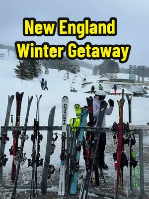New England Winter Getaway ⛷️  📝 ITINERARY   Where to stay: • Kimpton Taconic Hotel Dining: • Copper Grouse, onsite restaurant open for breakfast and dinner  Things to do: • Bromley Mountain (ski resort) • The Lincoln Family Home (History Museum) • Shopping on Main Street Your next winter getaway is just 3 hours from Boston 📍Manchester, VT #newengland #skitrip #wintergetaway #vermont 