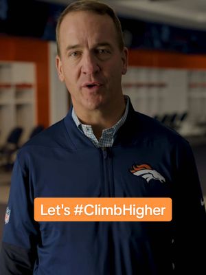 Our legacy means everything. Let's #ClimbHigher.  #broncos #afcchampionship #peytonmanning #denver