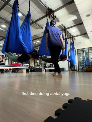 aerial yoga #aerialyoga #yoga #pilates 