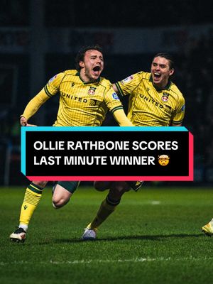 Ollie Rathbone, you beautiful man 🤩 #WxmAFC #efl 