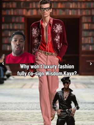 Am I wrong for thinking Amiri FW26 looks like it was made for Wisdom Kaye but luxury fashion still won’t fully co-sign him? @Wisdom Kaye @Jarrod Jenkins #mensfashion #luxuryfashion #mensstyle #luxury #greenscreen 