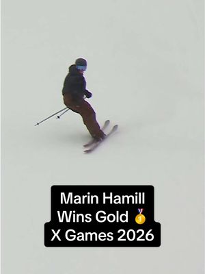 Marin Hamill wins GOLD 🥇 in Women’s Knuckle Huck in X Games 2026! Best trick selection and speed, with her switch right tail butter 720 as the best trick in the competition 🧈 #XGames #XGamesAspen 