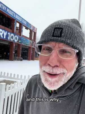 @Charlie Mattos is a snow forecaster by day, and your Opry host tonight!  While we won’t have fans with us in the @Grand Ole Opry House for tonight’s 5,221st Saturday night performance of the world-famous Grand Ole Opry, we’ll be live on the radio — just as we have been for 100 years.  Stay home, stay warm, and tune in with friends from around the world at 7 PM CST on WSM Radio, wsmradio.com, and the WSM app. ☃️
