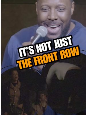 Anywhere you sit… if we can see you, it’s on! 😁 Tickets for my shows - AurieStyla.co.uk  #standupcomedy #crowdwork #livecomedy