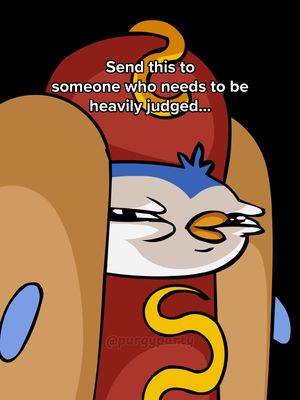 Let them know 😑 Follow @purgyparty and download our new battle royale mobile game! #pudgyparty #purgyparty #pudgypenguins #purgypengoon #cartoon funny comedy animation