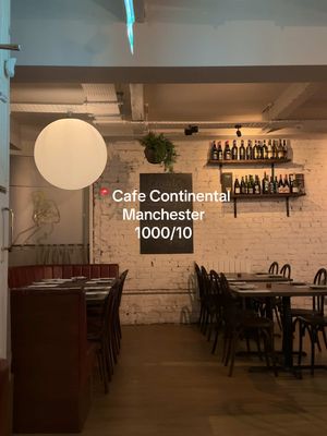 @Café Continental I tried half of the menu and I can assure you that every single dish was out of this world ! HIGHLY recommend! Very rare to dine somewhere and everything is delicious & staff were super friendly / helpful #manchesterfood #Foodie 