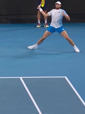 Still not over this return 🤯  @Wide World of Sports @ESPN @TNT Sports @WOWOW tennis #AusOpen #Vacherot 
