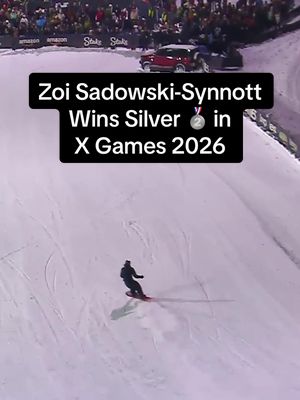 @Zoi Synnott wins SILVER🥈in @Stake Women’s Big Air 🏂🙌  #XGames #XGamesAspen #XGames2026 