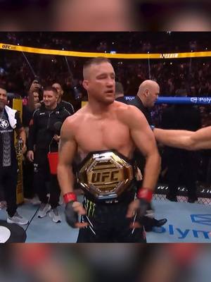 ANDDDDD NEWWWWWW!!!!!!! JUSTIN GAETHJE IS YOUR NEW INTERIM LIGHTWEIGHT CHAMPION 🏆 #UFC #mma #justingaethje