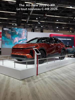 Meet the All-New 2026 C-HR. Découvrez le tout nouveau C-HR 2026.