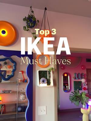 Three Ikea home items that elevated my apartment and didn’t break the bank! ✨🙂‍↕️ #maximalism #ikeafinds #maximalistinteriors #dopaminedecor  Maximalism, home design, apartment therapy, colorful Home decor, home inspo, bedroom decor inspiration, living room decorating ideas, dopamine apartment, maximalist, fyp, ikea home 