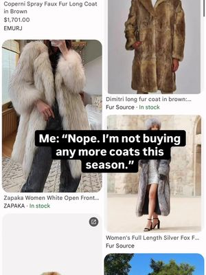 In my defense, this was not just a want, it was necessary.  ##standstudio##leopardcoat##shoppaholic