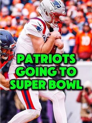 The Patriots are going to the Super Bowl #patriots #broncos #nfl #nflnews #fantasyfootball 