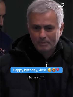 Classy as ever, Jose 😅🤬 It’s Mourinho’s birthday today! 🎉 #josemourinho #mourinho #tottenham #spurs #PremierLeague 