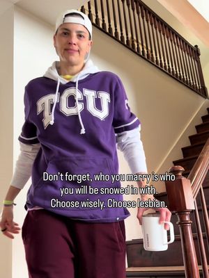 I just keep thinking, thank goodness I’m a lesbian. Follow for more advice!  #lgbt #lesbian #lgbtq #gay