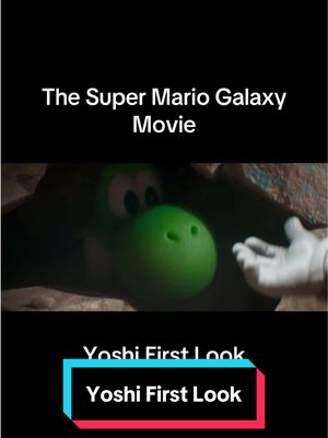 Get your first look at the lovable Yoshi in The #SuperMarioGalaxyMovie - In theaters April 1. #movie #mariomovie #nintendo #movietok 