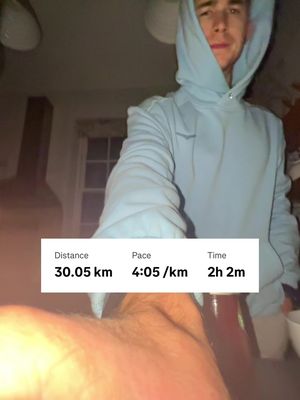 Nothing like railing a can of Monster & pack of rice at 05:21 🙏 #Running #runner #longrun #marathontraining 
