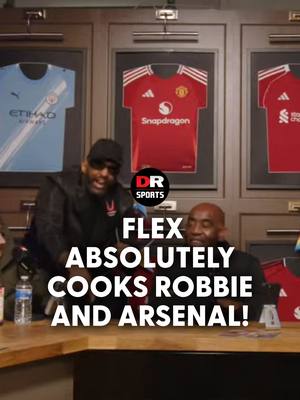 Robbie gets cooked by Flex after Arsenal lose to Man United at the Emirates 🔥 #WeekendRoundUp #ManUtd #Arsenal #Football