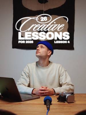 LESSON 4: No more excuses. 🚀 #creativelesson #creativity #excuses #contentcreator #filmmaker 