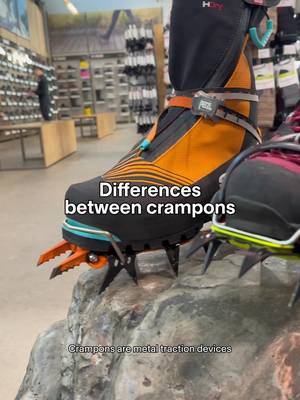 Let’s talk traction. Depending on the terrain and the activity, choosing the right piece of gear makes all the difference. For everyday icy trails — Traction devices 🏷️ Kahtoola MICROspikes For general mountaineering — All-around crampons 🏷️ Black Diamond Neve Pro Crampons For technical ice — Advanced crampons 🏷️ Petzl Lynx Leverlock Universal Crampons No matter your level, the goal remains the same: safety, traction, and enjoying the outdoors. Come try them in-store and find the right model for your next adventure.