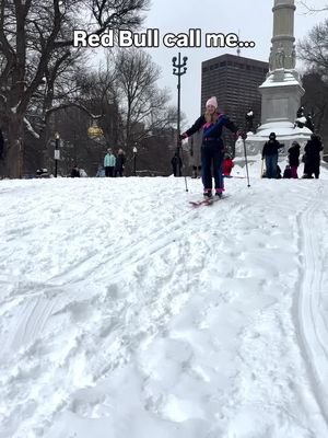 basically a pro out here in Boston… #makebostonhome #thingstodoinboston #bostonsnow