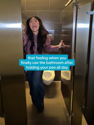 against all odds… I made it to the bathroom 🙂‍↕️🚽 #liquidiv 