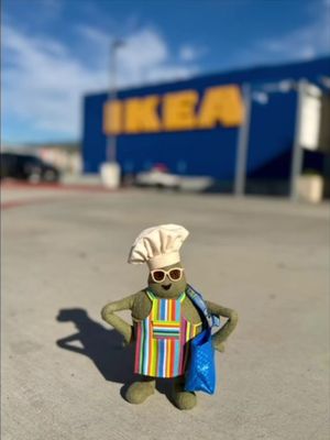 Chef has been cookin' up something BIG with his fwends at @IKEA  Stay tewwwwned to see what bladventures Cheffy + the IKEA cwew get into! #IKEAxTinyChef