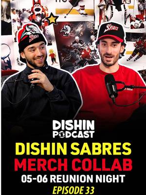 @DISHIN® x @Buffalo Sabres Collab: Behind the Scenes ⚔️✨ In this episode, we’re breaking down our first-ever official collab with the Buffalo Sabres, which made its big debut on 05-06 Reunion Night. • The Blueprint: Initial design concepts & manufacturing details • Hype Rollout: Content strategy / overall video production • Release Day: Everything that went down on collab day To our day one supporters: thank you. Our community is something special, and we’re so grateful to have you apart of our journey. Shoutout to the Buffalo Sabres for believing in the vision. We’re only getting started!