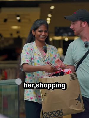 I took Mumbai’s slum princess shopping #fyp #travel #mumbai #india #model 