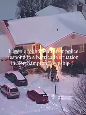 What we know👇 Police responded Monday evening to a major incident in Northampton Township, Bucks County, after three people were found dead, according to law enforcement sources. Officers were called to the area of Heather Road and 2nd Street Pike for a reported barricaded subject. Police activity began around 2 p.m., with Chopper 6 overhead by approximately 5:30 p.m. Video from the scene showed a SWAT team breaching a home on Heather Drive. The Bucks County District Attorney’s Office said the situation remains fluid and confirmed that detectives are assisting with an active death investigation. Officials said more information will be released once the scene is secured and details are confirmed. Residents in the neighborhood were advised to avoid the area. Authorities have not released further details or identified those involved. - Follow to stay in the local loop  #buckscounty #buckscountypa #panews #phillysuburbs #northamptonpa 
