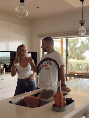 Finally got the whole house filtered with @Complete Home Filtration and we couldn’t be more relieved and happier 🥰👏🏼 Some of you might know, I’ve had some temporary measures in place for a while now - individual filters on the showers and an urn in the kitchen with a filter in it. Our issue was the filters needed replacing A LOT and the urn in the kitchen needed to be filled up multiple times a day and often it wasn’t ready so the kids and I had to resort to drinking un-filtered water 😩  We had heard about Complete Home Filtration and loved that it filters every single tap in the house, and the filters only need replacing once a year 🙌🏼 One thing I was unsure about was the placement of the filter system, I thought it would have to be placed smack bang over our water meter BUT they were able to extend it and attach it to the side of the garden bed which I was so grateful for!!!!  Best thing we’ve done to ensure we are not only looking after our health with drinking clean filtered water, but also our skin and hair 👏🏼  If you have any questions let me know below 👇🏼  (Ad)