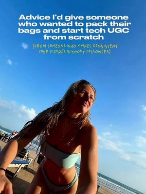 Honest advice I WISH I got when I started in tech UGC 👀 There are so many UGC creators who live in one place, shoot 90% physical products, and say that “UGC can be done from anywhere!” - which is just NOT true??    They’ve often built an amazing business… but one that requires staying in one place to sustain it. Which is amazing just stop telling everyone you can do it from anywhere 😂 If you actually want to travel full-time and work from anywhere, you need to focus on TECH UGC. Think: 📱 apps 🌍 digital platforms 📡 eSIM brands 🗣️ language learning tools ✈️ travel tech you’d actually use on the road 3 things to get started with Tech UGC: 1️⃣ Build a tech-only portfolio Your next eSIM or app collab does not care about your close-up moisturiser shot. You don’t need gifted collabs, just start creating videos from the apps already on your phone. 2️⃣ Follow the apps you actually use Travel apps, productivity tools, booking platforms. Engage with their content. Study the UGC style they’re reposting. 3️⃣ Study 3 travel tech creators What hooks stop you scrolling? What pain points keep coming up? Why do you keep watching? Prove you’re a master of your niche and travel brands + tech apps will absolutely want to work with you. 👉 Follow @thesaltycreator for more tech UGC tips